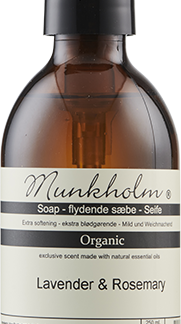 Flydende Sæbe med Lavender & Rosmary - 250ml