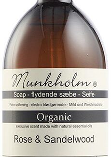 Flydende Sæbe med Rose & Sandelwood - 500ml