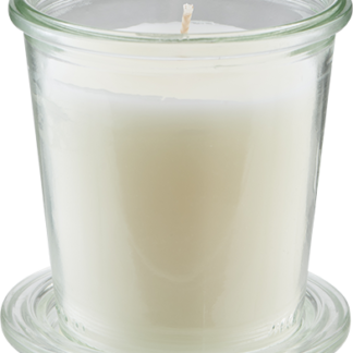 Håndlavet duftlys i glas, Lavendel