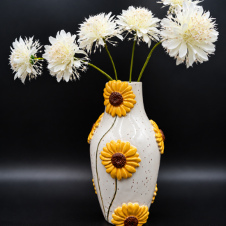 Håndlavet vase fra Gram Keramik