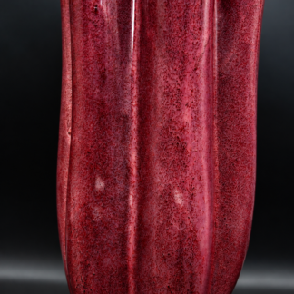Keramikvase Aubrie – Lilla/Bordeaux