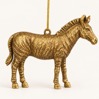 Dekorativ zebra til ophæng